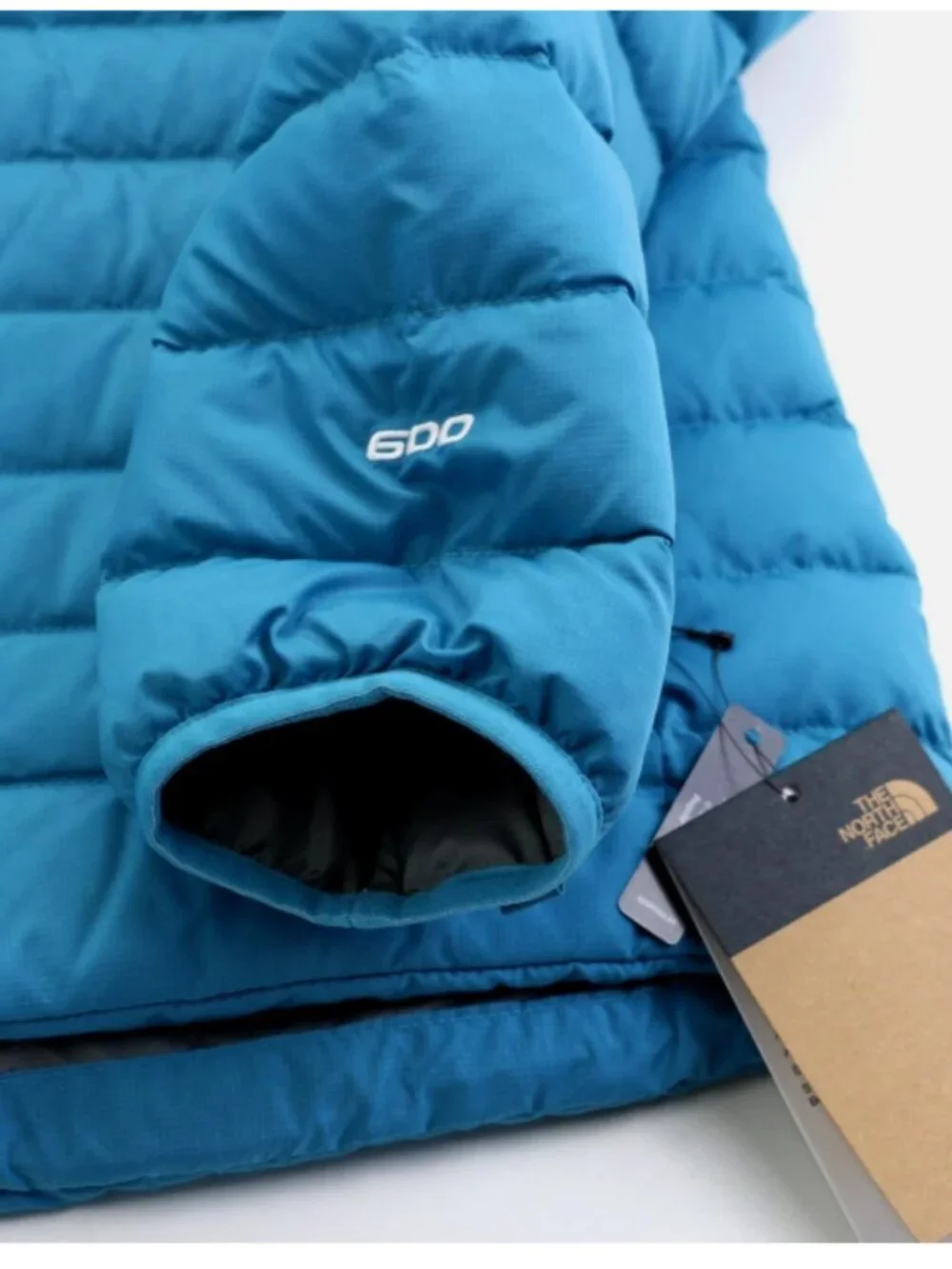 The North Face Men’s Minoqua Down Jacket 600-fill DWR Digital Blue Color Size S